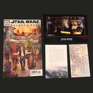 Star Wars Day Galaxy's Edge Cast Member Exclusive Comic Book Welcome Letter